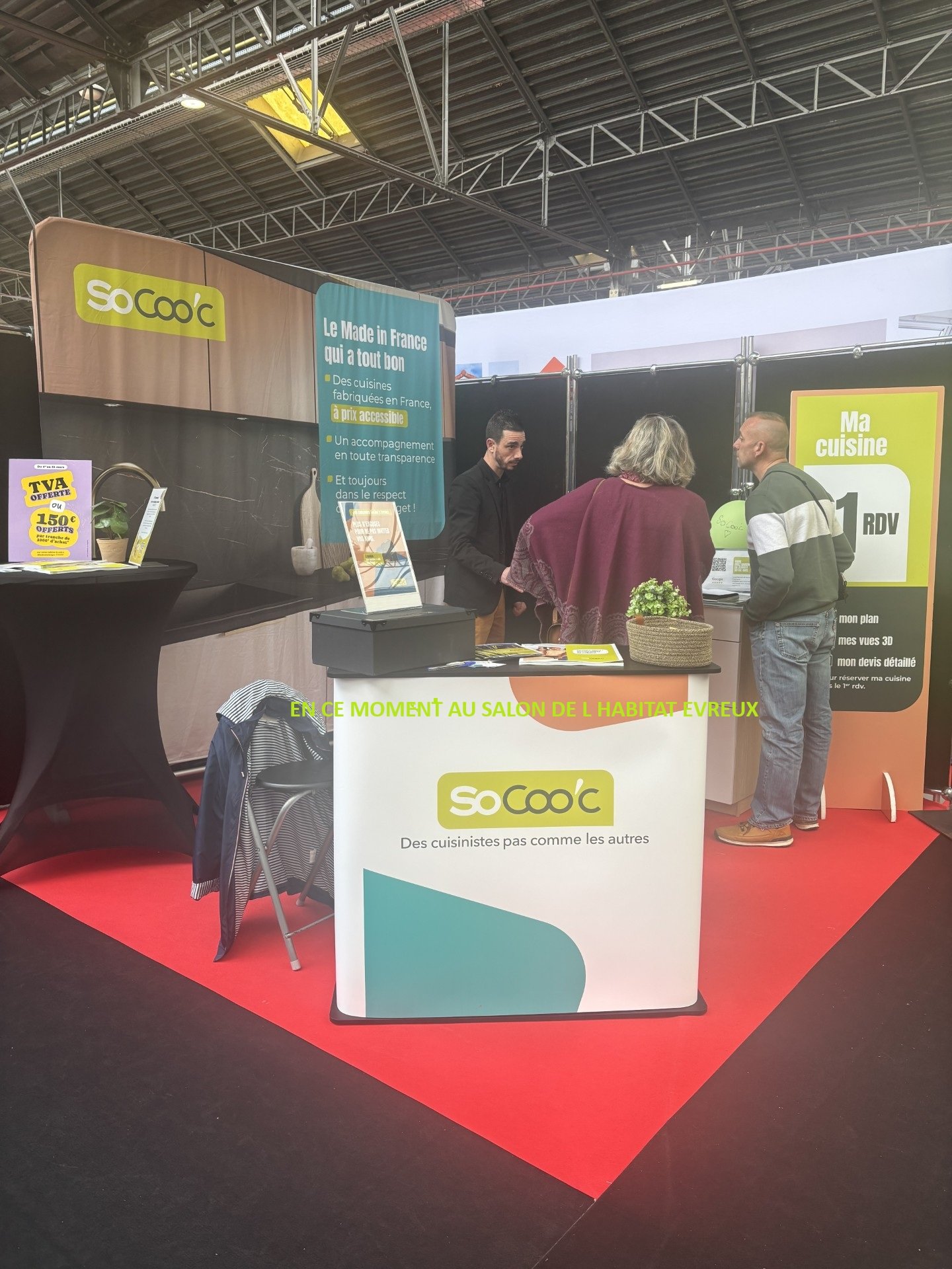 A votre entière écoute ce week end au Salon de L'habit Evreux 