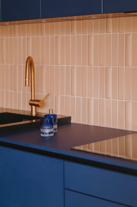 Cuisine facade bleu Perene