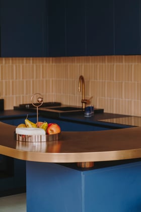 Cuisine moderne bleu Perene